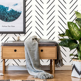 Modern Herringbone   Wallpaper